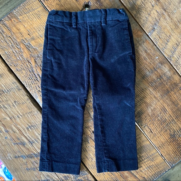 Crewcuts Navy Dress Corduroy Pants - size 2T - Picture 1 of 6